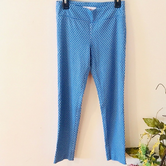 Margaret M Pants - Margaret M Textured Ankle Pants